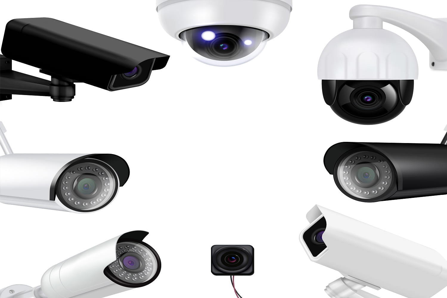 CCTV security cameras